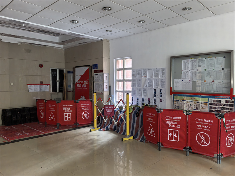 新电梯安装过程地面保护 